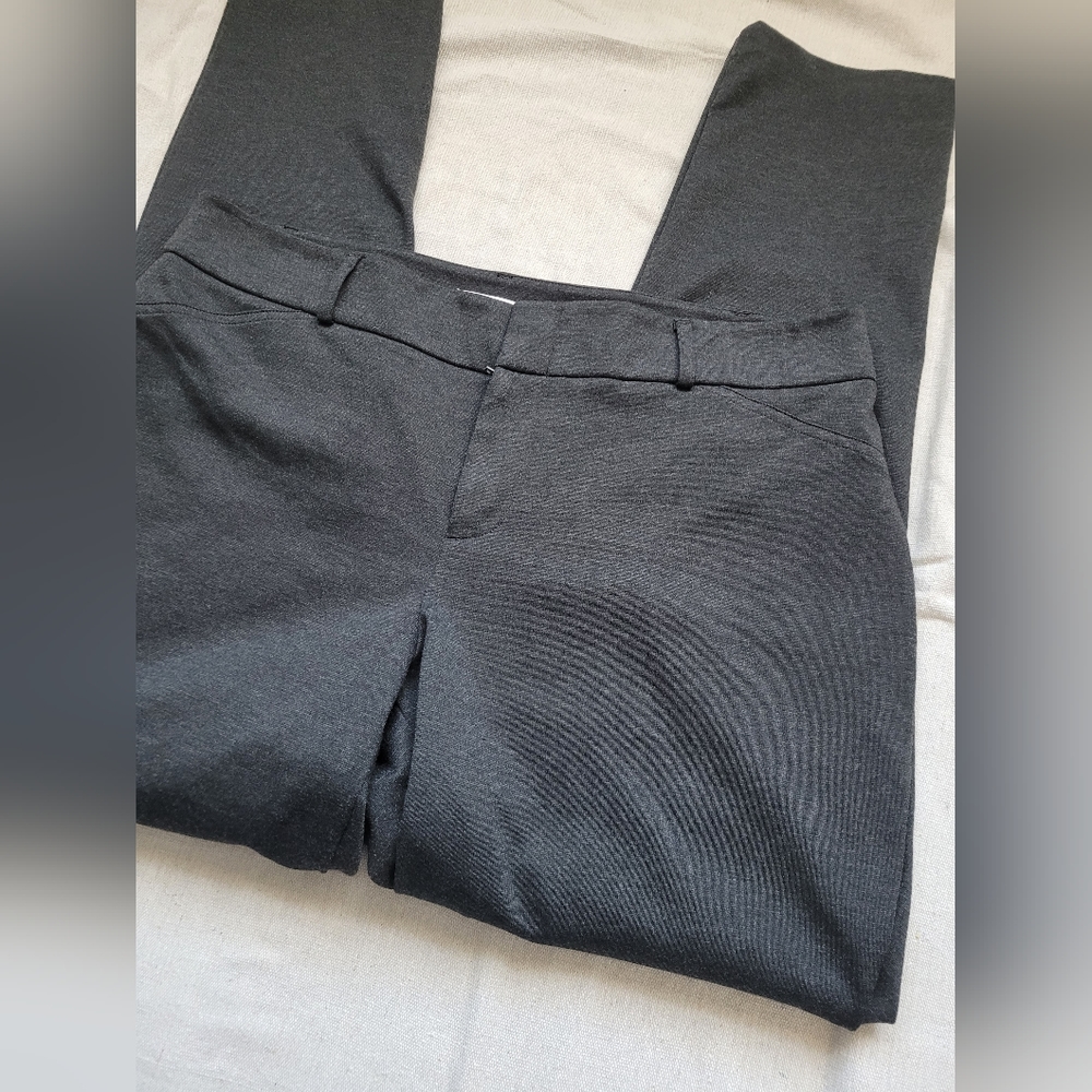 Michael Kors Women's Gray Dress Pant Straight Leg Super High Rise Classic 16W - Picture 10 of 16